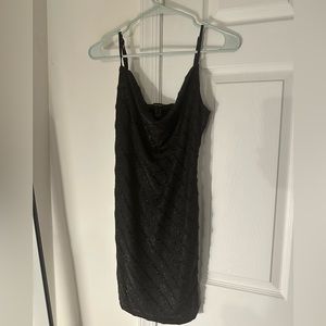 Short black dress